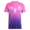 Officiële Voetbalshirt + Korte Broek Duitsland Antonio Rudiger 2 Uit EK 2024 - Kids